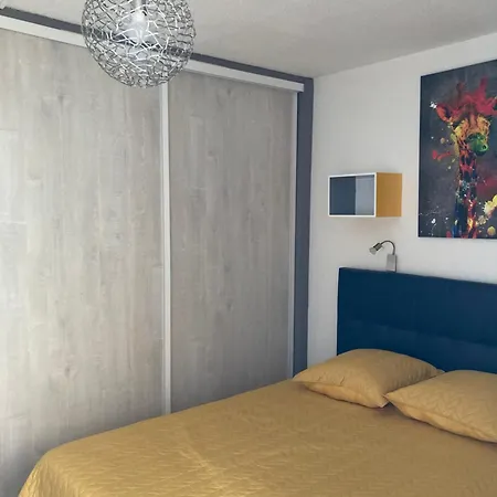 Bord De Face à La Mer, Lumineux, Grande Terrasse, Parking Privé, Climatisé Leucate