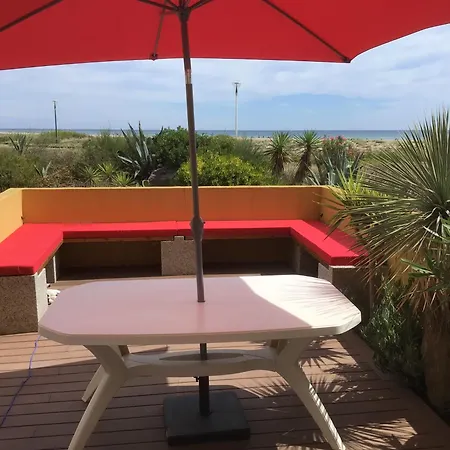 Appartement Bord De Face à La Mer, Lumineux, Grande Terrasse, Parking Privé, Climatisé *