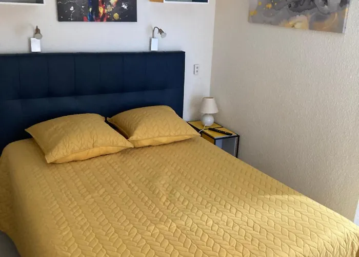 Bord De Face à La Mer, Lumineux, Grande Terrasse, Parking Privé, Climatisé Apartamento