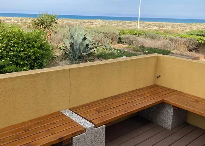 Bord De Face A La Mer, Lumineux, Grande Terrasse, Parking Prive, Climatise Daire