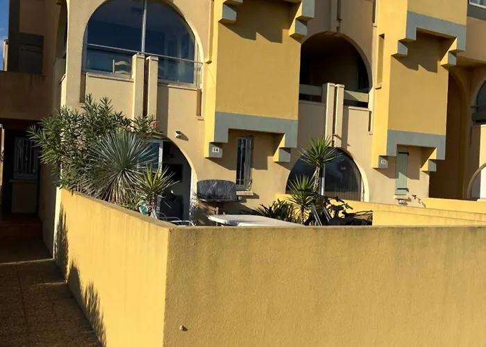 Bord De Face A La Mer, Lumineux, Grande Terrasse, Parking Prive, Climatise * Leucate